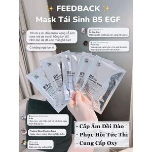KR.LAB B5 EGF Complex Mask Immediately Hydrates, Premium Korean Cosmetics 5 pcs